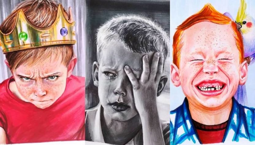 Мастер-класс "Рисуем эмоции и настроение" для детей 7-14 лет